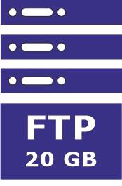 FTP - miejsce na dysku 20 GB