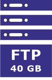 FTP - miejsce na dysku 40 GB