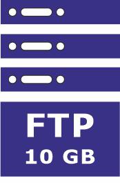 FTP - miejsce na dysku 10 GB